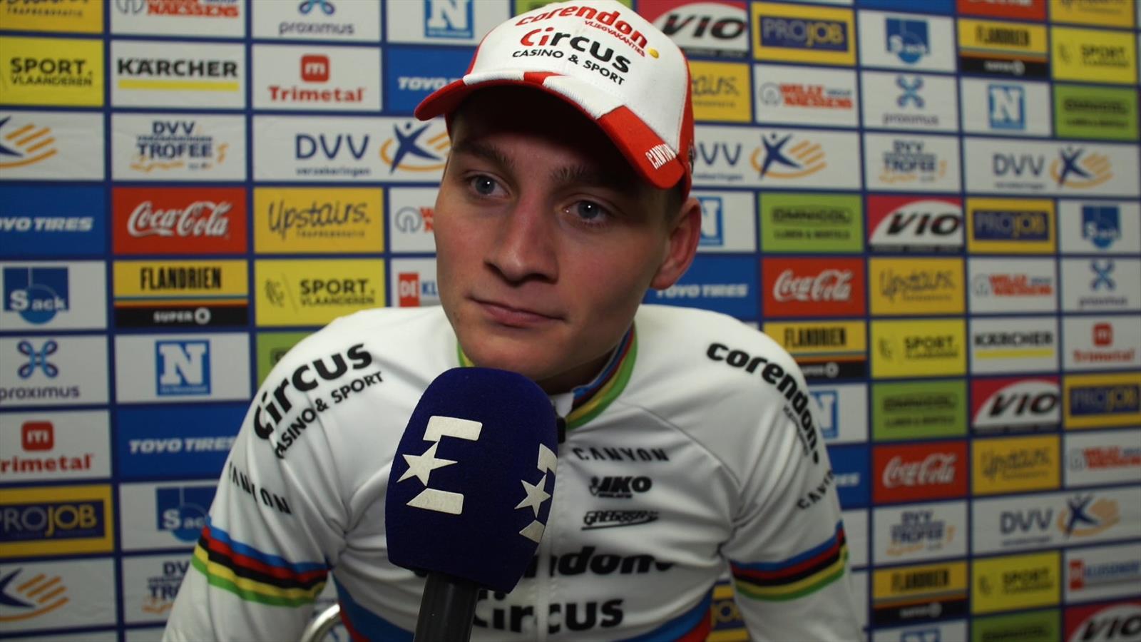 DVV Trofee Hamme | Van Der Poel: "Als ik niet had gereden was het nog moeilijker geweest" - Eurosport Nederland