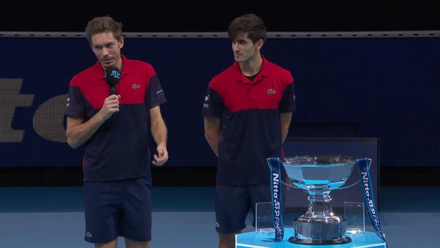 Herbert et Mahut savourent leur triomphe après "une année difficile" Herbert et Mahut savourent leur triomphe après "une année difficile"