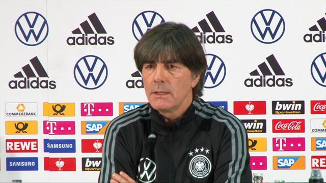 Löw dämpft Erwartungen: "Sehe uns nicht als Favorit" Löw dämpft Erwartungen: "Sehe uns nicht als Favorit"