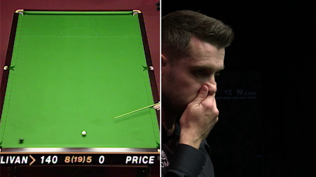 5:20 v 6:13 – Watch O’Sullivan’s quickfire 147 alongside Selby’s six-minute shot 5:20 v 6:13 – Watch O’Sullivan’s quickfire 147 alongside Selby’s six-minute shot