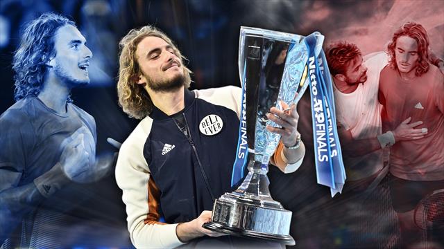 De la sensation de Melbourne au sacre de Londres : La folle année de Tsitsipas