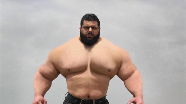 Лига кулачных боев Bare Knuckle подписала Иранского Халка. Его вес – 175 кг при росте 186 см
