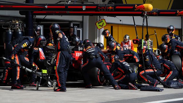 1"82 pour changer 4 pneus : Red Bull améliore son record du pitstop le plus rapide