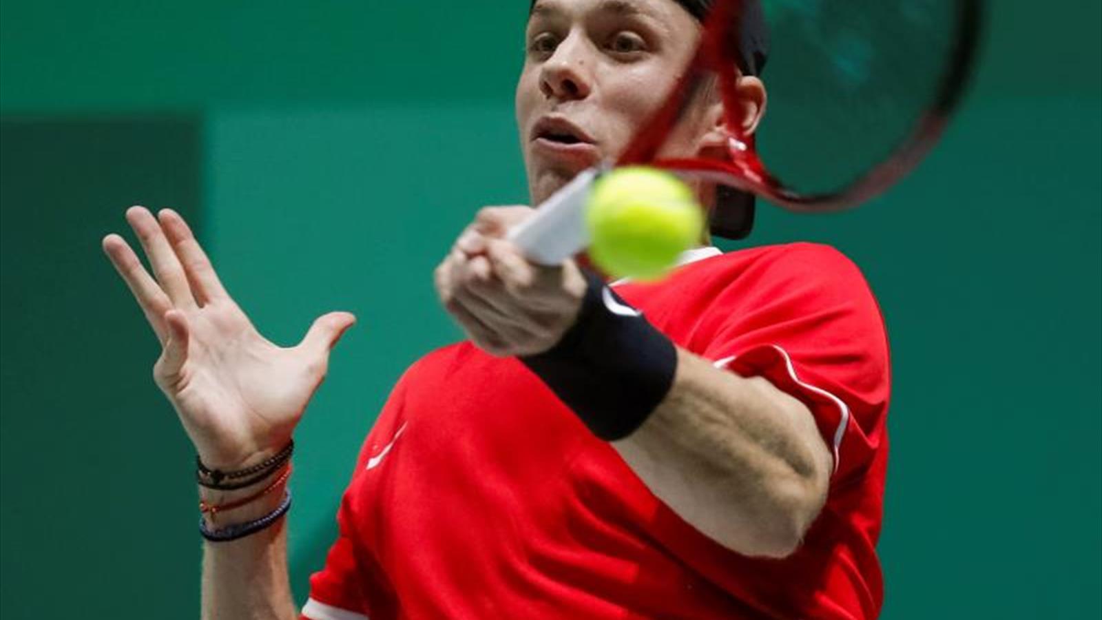 Shapovalov gana el pulso a Berrettini y da la victoria a Canadá - Eurosport