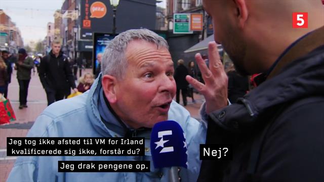 Genial voxpop med nervøse irere: Jeg betaler stadig af på lånet! Genial voxpop med nervøse irere: Jeg betaler stadig af på lånet!