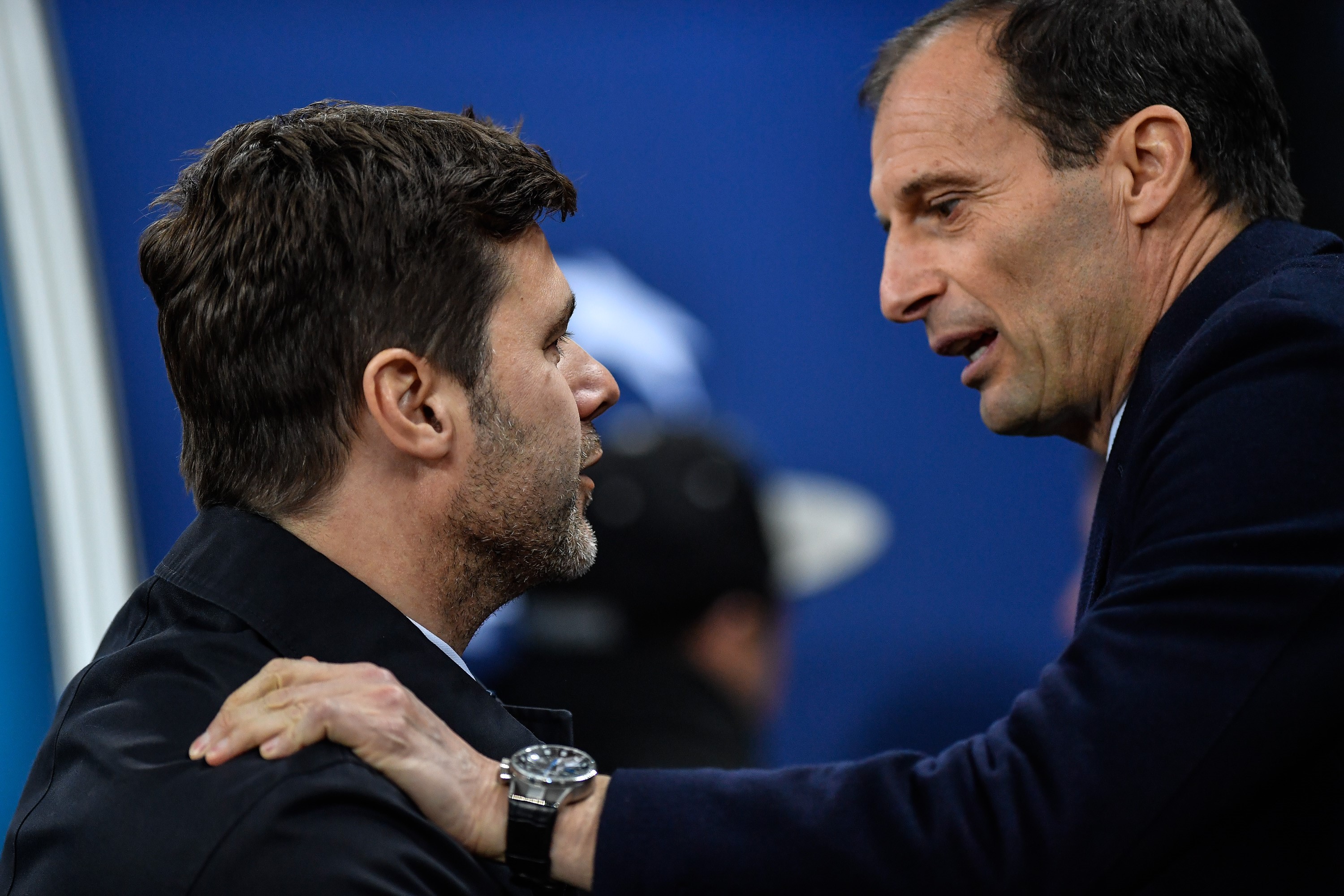 Mauricio Pochettino, Massimiliano Allegri - Champions League 2017/2018 - Getty Images