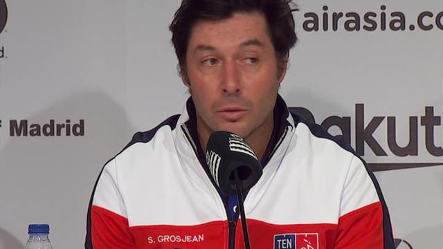 Coupe Davis - Grosjean sur le boycott des supporters : "On a besoin d'eux" Coupe Davis - Grosjean sur le boycott des supporters : "On a besoin d'eux"