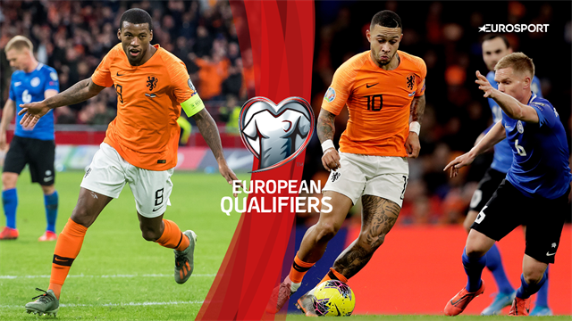 Highlights: Wijnaldum-hattrick bag hollandsk storsejr over Estland Highlights: Wijnaldum-hattrick bag hollandsk storsejr over Estland