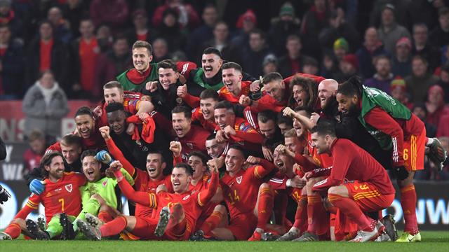 Ramsey brace secures Euro 2020 place for Wales