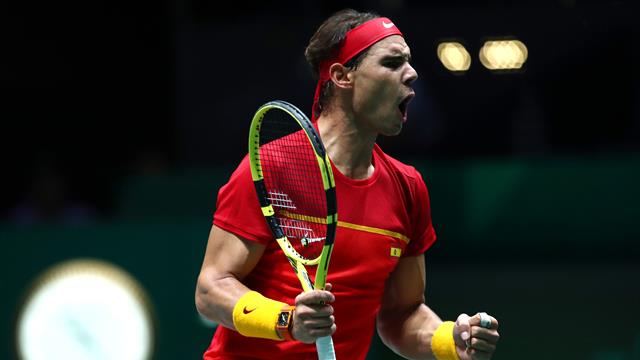 Highlights: Nadal og Spanien tager sejren til Davis Cup - Se vejen til finalen her Highlights: Nadal og Spanien tager sejren til Davis Cup - Se vejen til finalen her