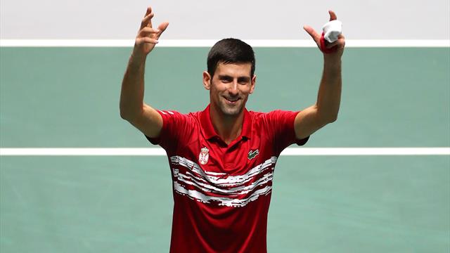 Djokovic, élogieux avec les Bleus : ''Ils peuvent faire deux ou trois équipes..." Djokovic, élogieux avec les Bleus : ''Ils peuvent faire deux ou trois équipes..."