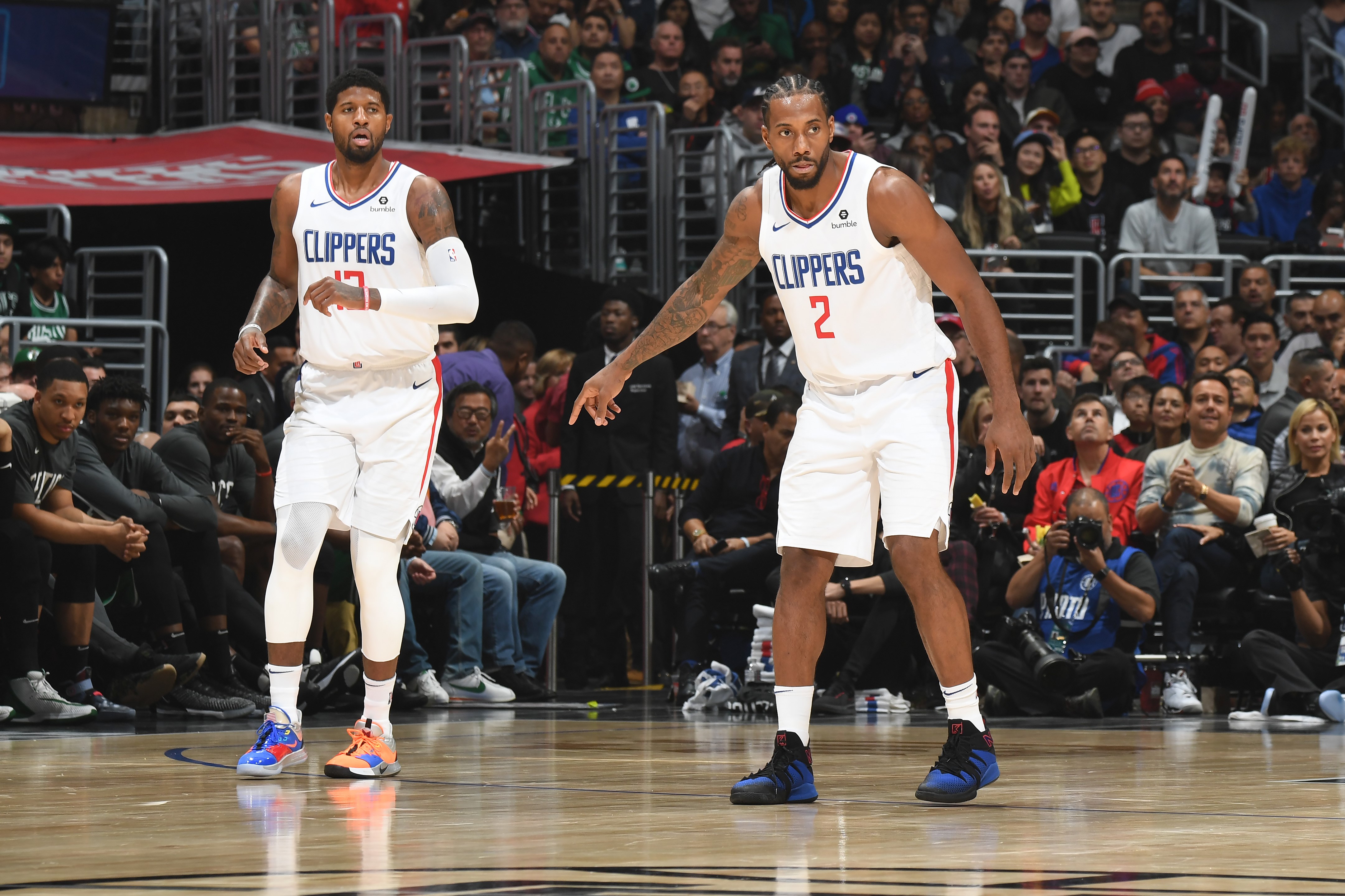 Paul George ve Kawhi Leonard | Los Angeles Clippers