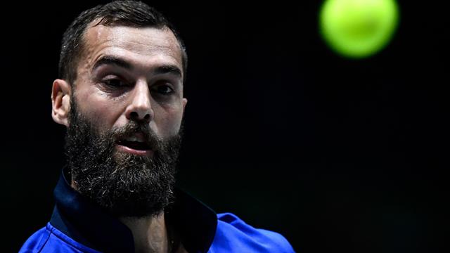 La marche était trop haute aussi pour Paire, la France est éliminée
