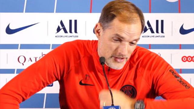 Tuchel sur le voyage de Neymar à Madrid : "En tant qu'entraineur, je n'ai pas aimé du tout mais..." Tuchel sur le voyage de Neymar à Madrid : "En tant qu'entraineur, je n'ai pas aimé du tout mais..."