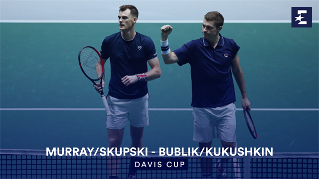 Highlights: Murray and Skupski deliver huge doubles win for GB Highlights: Murray and Skupski deliver huge doubles win for GB