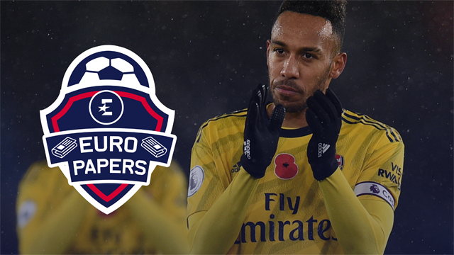 Spanish giants chase new Arsenal captain Aubameyang - Euro Papers Spanish giants chase new Arsenal captain Aubameyang - Euro Papers