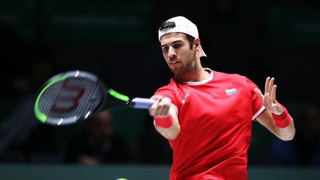'Extraordinary' - Khachanov hits incredible winner in doubles 'Extraordinary' - Khachanov hits incredible winner in doubles