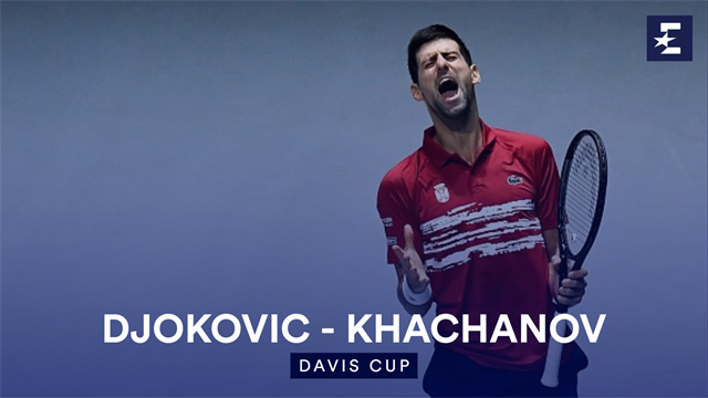 Highlights: Djokovic beats Khachanov to give keep Serbia in Davis Cup Highlights: Djokovic beats Khachanov to give keep Serbia in Davis Cup