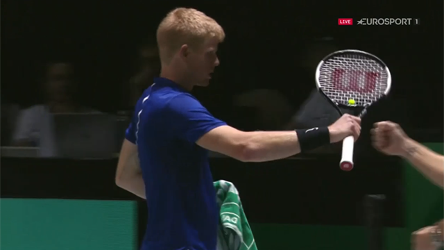 'What a start!' - GB's Edmund holds in 78 seconds to win first set 'What a start!' - GB's Edmund holds in 78 seconds to win first set