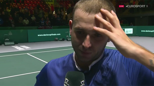 Dan Evans: I thought I had let the team down Dan Evans: I thought I had let the team down
