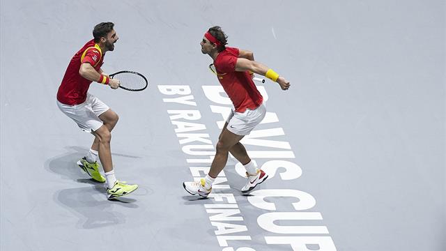 Nadal enchaîne et qualifie l'Espagne