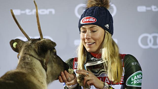"Etwas Sentimentales": So hat Shiffrins ihr Rentier genannt