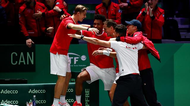 Cupa Davis | Canada, prima echipă calificată în finală după un meci strâns cu Rusia