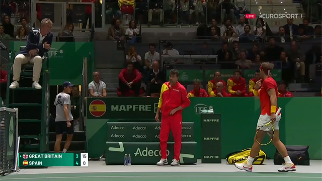 'It's getting a little spicy!' - Nadal 'not happy' with umpire 'It's getting a little spicy!' - Nadal 'not happy' with umpire