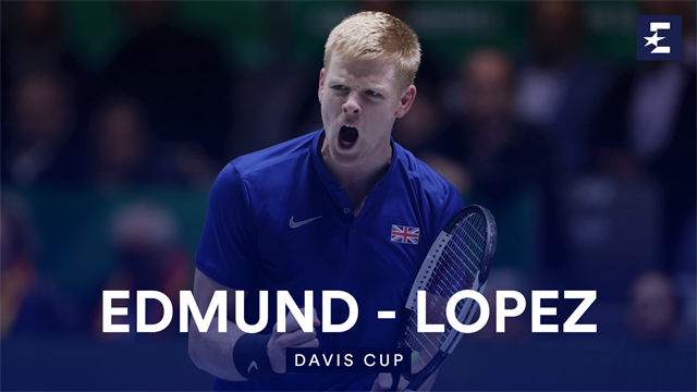Highlights: Edmund plays brilliantly to beat Lopez Highlights: Edmund plays brilliantly to beat Lopez