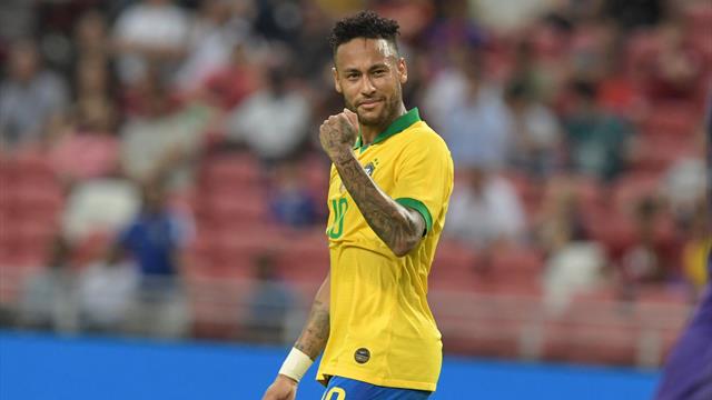 La folie furieuse : L'explosion de joie de Neymar après la victoire de Flamengo