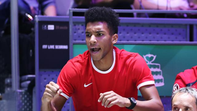 Le Canada sort son joker Auger-Aliassime contre Bautista Agut
