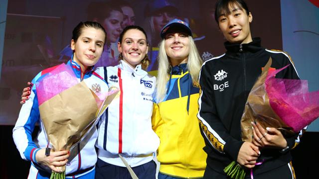Manon Brunet remporte la Coupe du Monde de sabre à Orléans