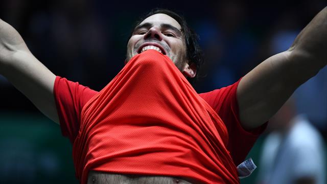 Nadal : "La fin de saison parfaite pour nous tous" Nadal : "La fin de saison parfaite pour nous tous"
