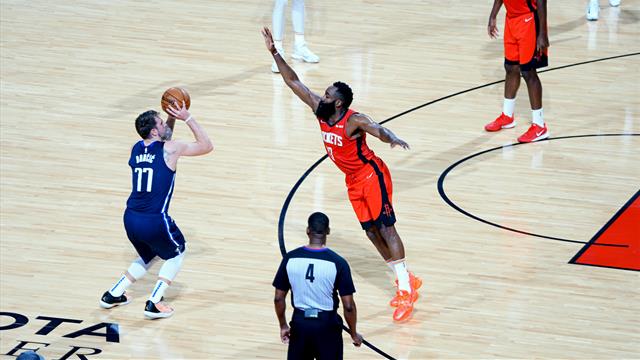 Doncic était la superstar et Harden n'a rien pu y faire