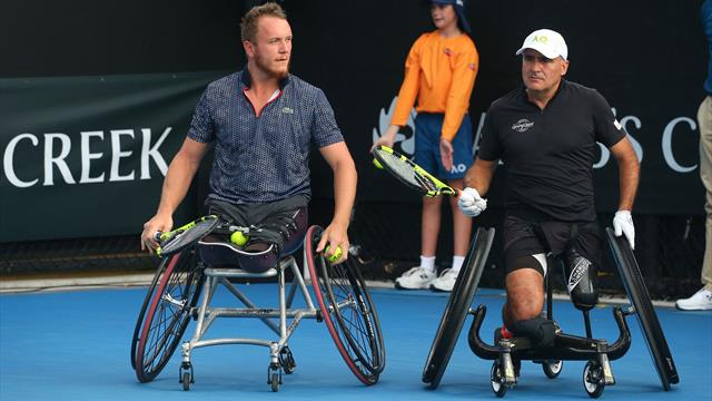 Tennis fauteuil : Houdet et Peifer conservent leur titre au Masters de double