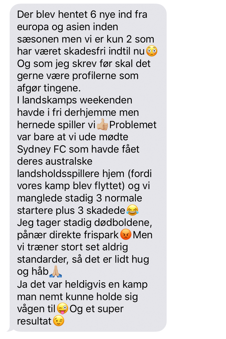 SMS-dagbog med Jakob Poulsen