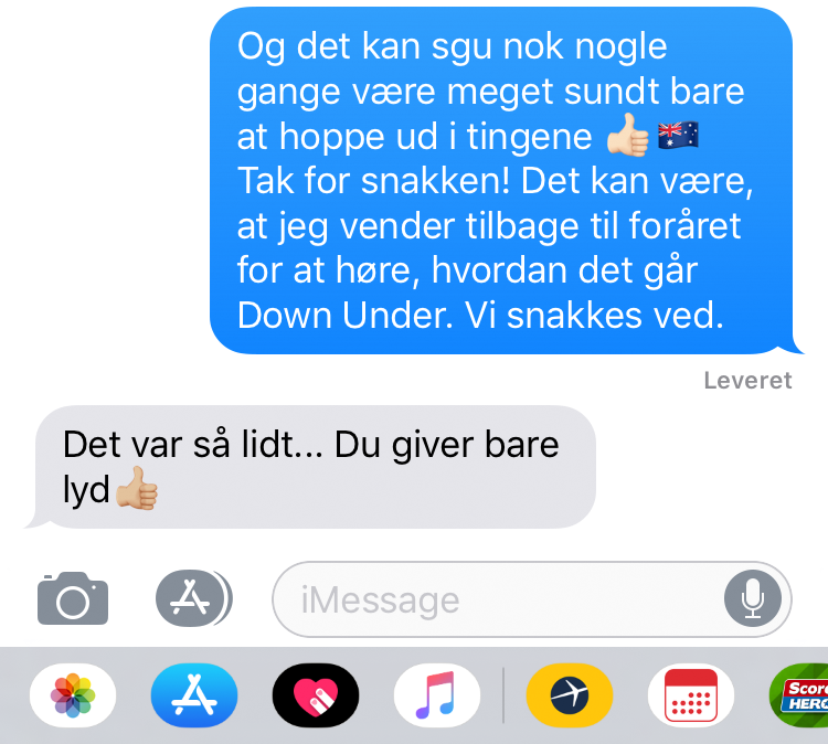 SMS-dagbog med Jakob Poulsen