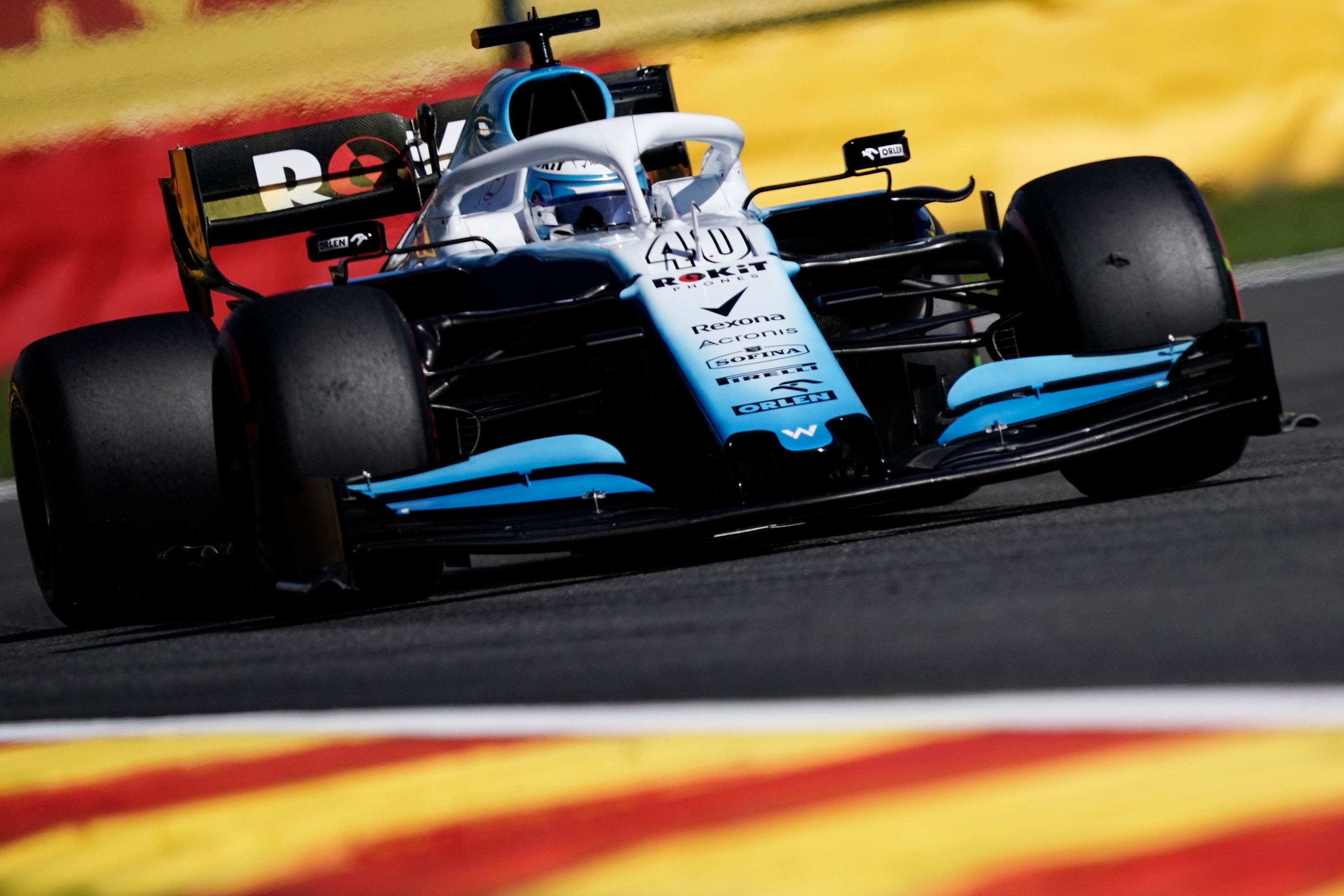 Nicholas Latifi (Williams) au Grand Prix de Belgique 2019