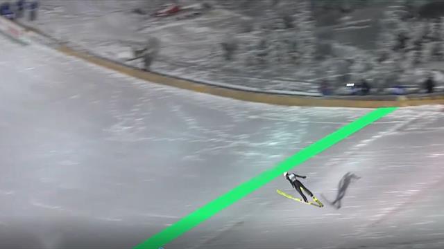 "Was für ein Sprung!" Geiger mit Schanzenrekord in der Quali "Was für ein Sprung!" Geiger mit Schanzenrekord in der Quali