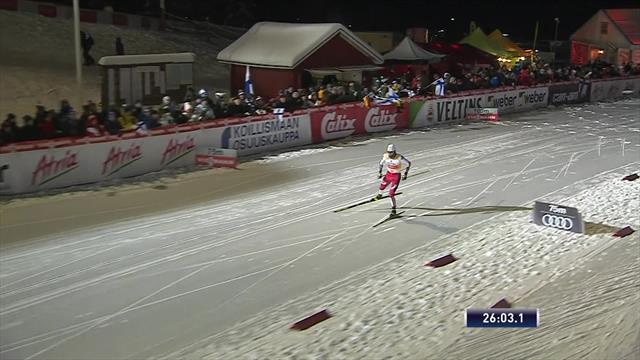 Riiber wins 10km individual large hill in Ruka Riiber wins 10km individual large hill in Ruka