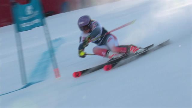De l'engagement et Worley s'est placée dans la course à la victoire : sa 1re manche en vidéo De l'engagement et Worley s'est placée dans la course à la victoire : sa 1re manche en vidéo