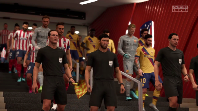 Liga Virtual: Así ha quedado el Atleti-Barça Liga Virtual: Así ha quedado el Atleti-Barça
