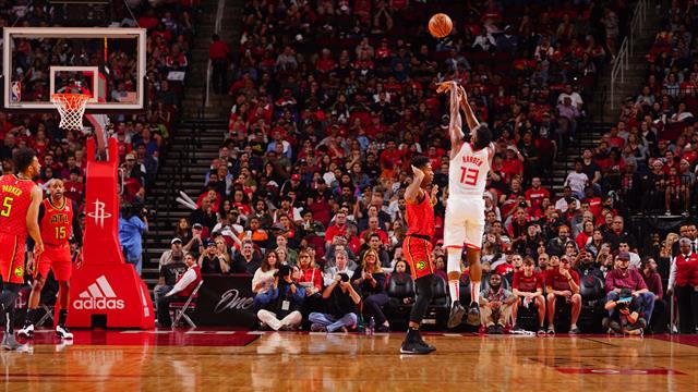 60 points en 31 minutes : le récital d’Harden en vidéo