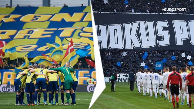 Se begge holds derby-tifo samt Brøndbys tifo inden anden havleg! Se begge holds derby-tifo samt Brøndbys tifo inden anden havleg!
