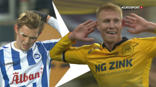 Highlights: De gule dødbolde stjal pointene ud af hænderne på OB i stor Horsens-triumf Highlights: De gule dødbolde stjal pointene ud af hænderne på OB i stor Horsens-triumf