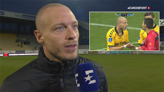 Michael Lumb om straffesparket: Hvis der skal dømmes noget, så er det frispark til mig Michael Lumb om straffesparket: Hvis der skal dømmes noget, så er det frispark til mig