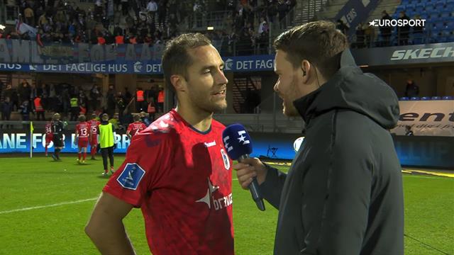 Backman efter forløsende sejr over Esbjerg: Da de scorede til 1-1, tænkte jeg f*ck! Backman efter forløsende sejr over Esbjerg: Da de scorede til 1-1, tænkte jeg f*ck!