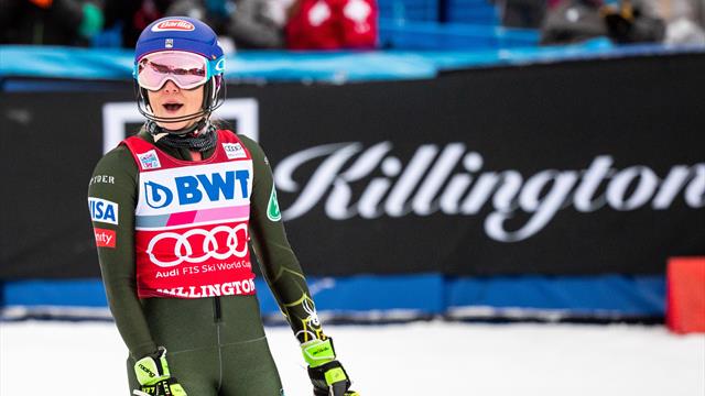 Shiffrin nach fulminantem Ritt aufgewühlt: "Dachte, ich scheide aus" Shiffrin nach fulminantem Ritt aufgewühlt: "Dachte, ich scheide aus"