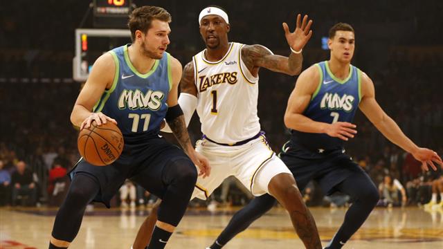 Doncic a refroidi James et les Lakers