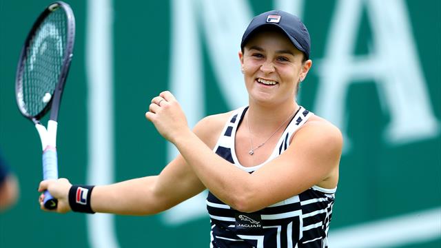 Barty élue joueuse de l'année WTA